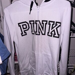PINK light purple zip up